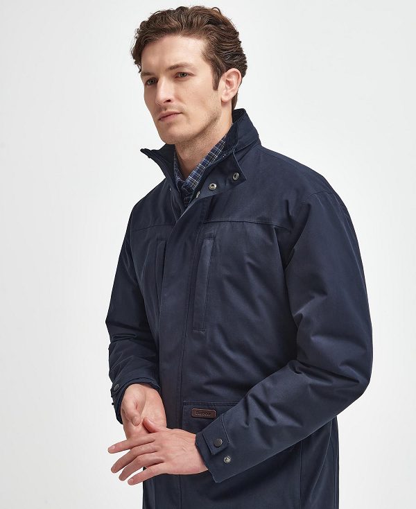 Barbour Cranston Waterproof Jacket Mørkeblå | BABO87415