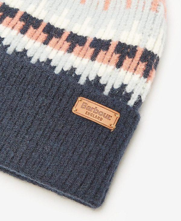 Barbour Craster Fairisle Beanie Flerfarvede | BABO90048