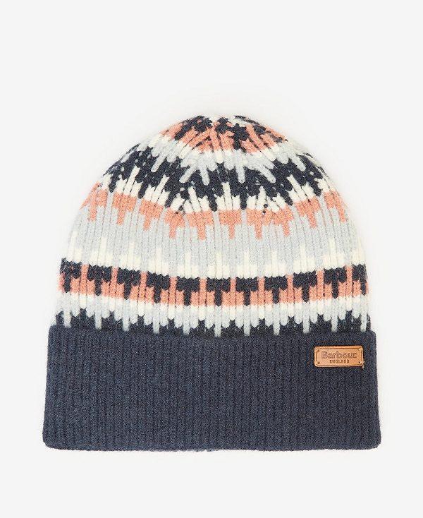 Barbour Craster Fairisle Beanie Flerfarvede | BABO90048