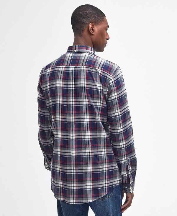 Barbour Crossfell Tailored Fit Shirt Grøn | BABO87802