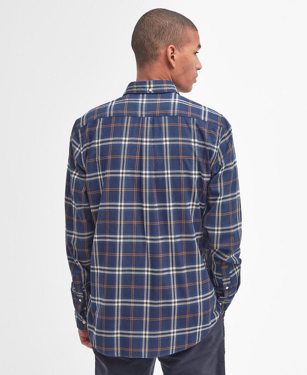 Barbour Crossfell Tailored Fit Shirt Grøn | BABO87803