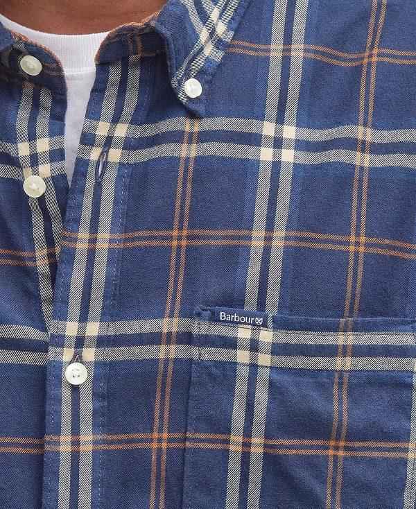 Barbour Crossfell Tailored Fit Shirt Grøn | BABO87803