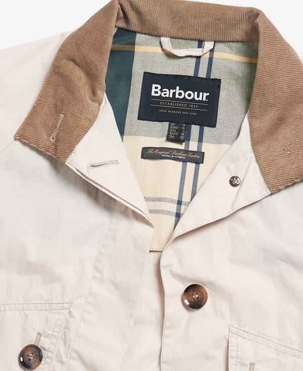 Barbour Crowdon Showerproof Jacket Beige | BABO89412