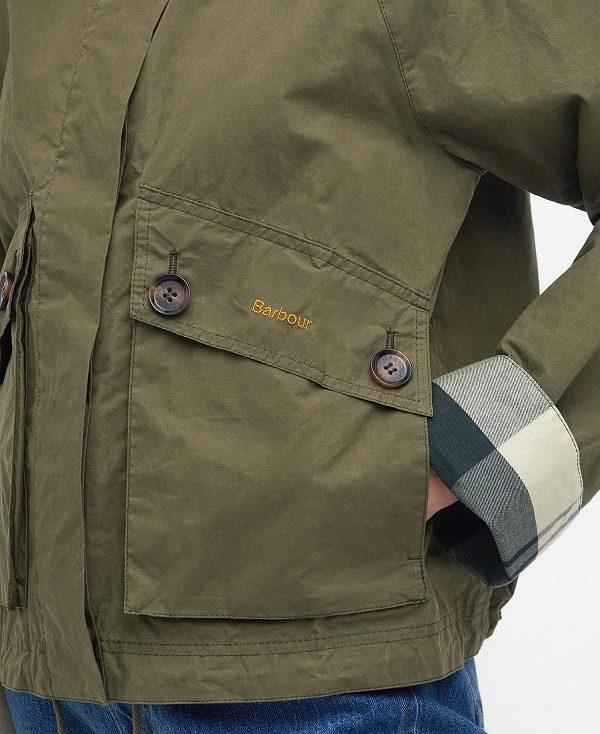 Barbour Crowdon Showerproof Jacket Sort | BABO89408