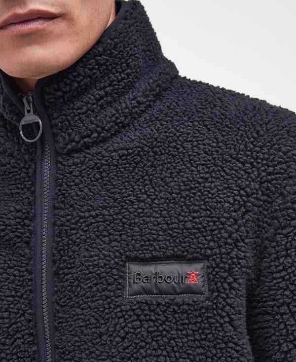 Barbour Dale Fleece Sort | BABO88704