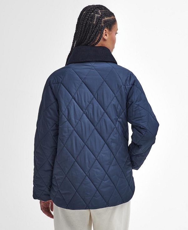 Barbour Dalroy Quilted Jacket Mørkeblå | BABO89355