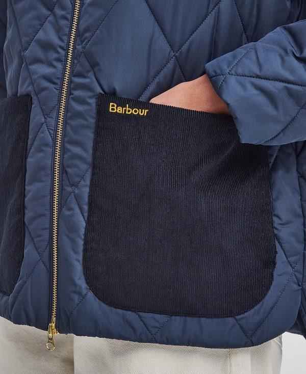 Barbour Dalroy Quilted Jacket Mørkeblå | BABO89355