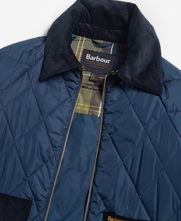 Barbour Dalroy Quilted Jacket Mørkeblå | BABO89355