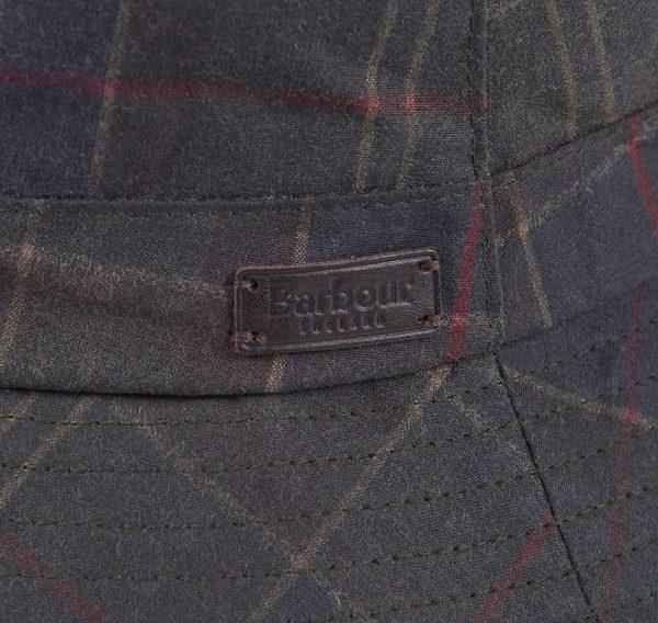 Barbour Darwen Wax Sports Hat Tartan | BABO89076