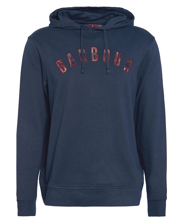 Barbour Debson Hoodie Mørkeblå | BABO88443