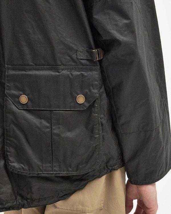 Barbour Deck Waxed Jacket Olivengrøn | BABO87199