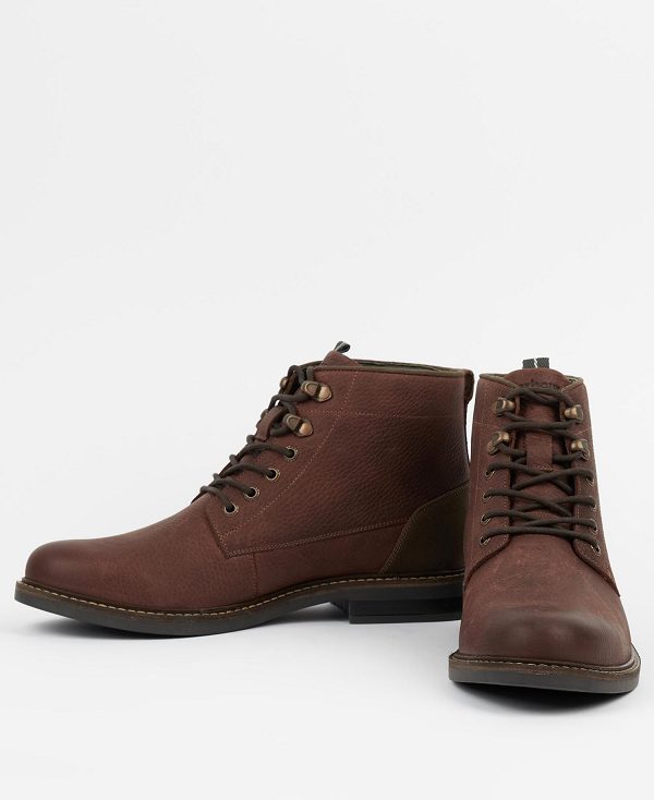 Barbour Deckham Boot Brune | BABO88856