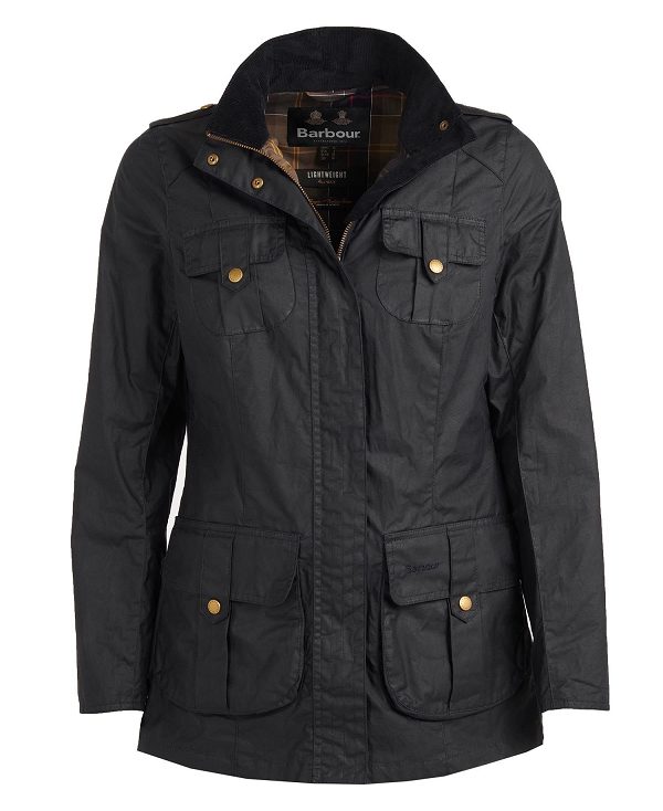 Barbour Defence Lightweight Waxed Jacket Sort | BABO89187