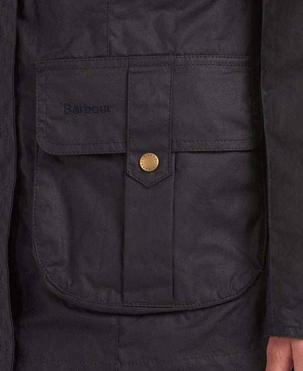 Barbour Defence Lightweight Waxed Jacket Sort | BABO89187