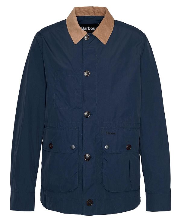 Barbour Denby Casual Jacket Mørkeblå | BABO87477