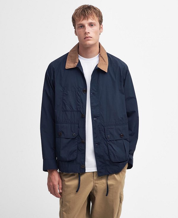 Barbour Denby Casual Jacket Mørkeblå | BABO87477