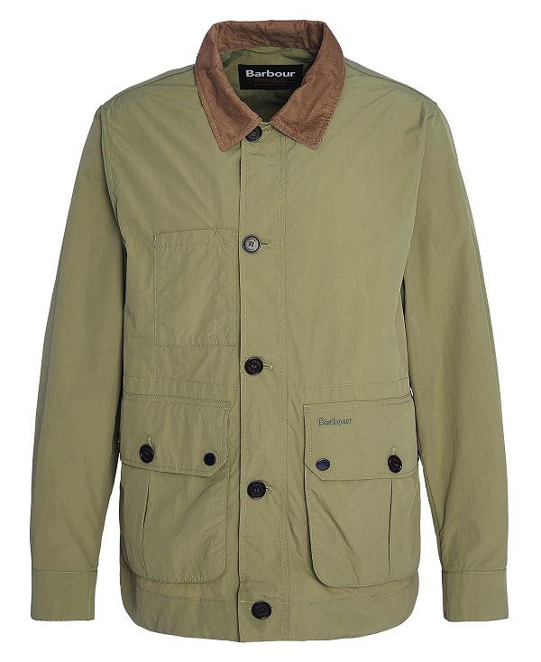 Barbour Denby Casual Jacket Olivengrøn | BABO87483