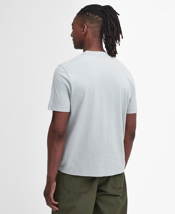 Barbour Denison Relaxed T-shirt Blå | BABO88392