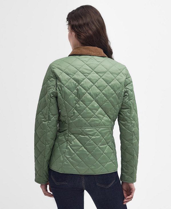 Barbour Deveron Quilted Jacket Grøn | BABO89295