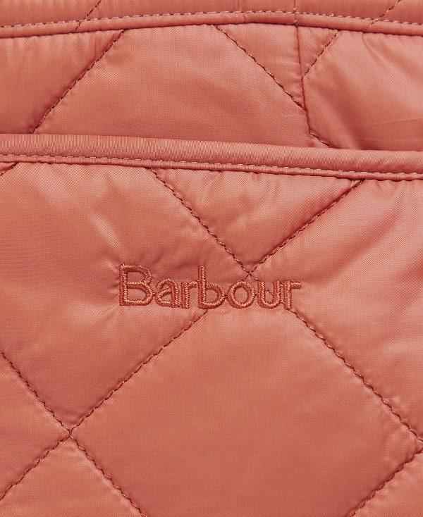 Barbour Deveron Quilted Jacket Rød | BABO89252