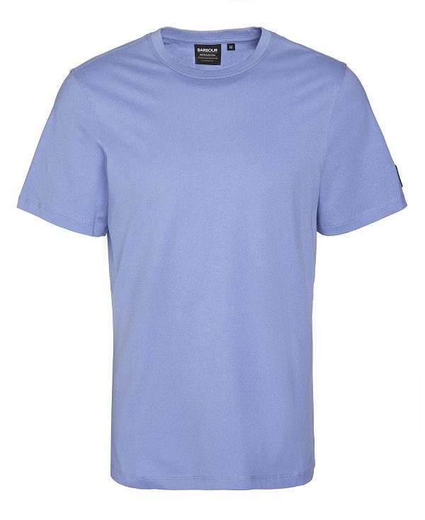 Barbour Deviser T-shirt Blå | BABO88332