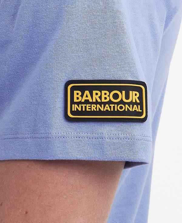 Barbour Deviser T-shirt Blå | BABO88332