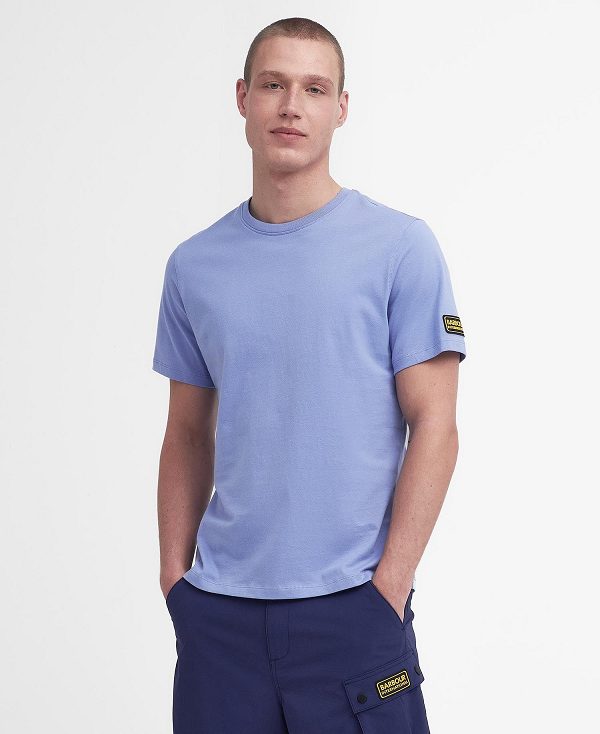 Barbour Deviser T-shirt Blå | BABO88332