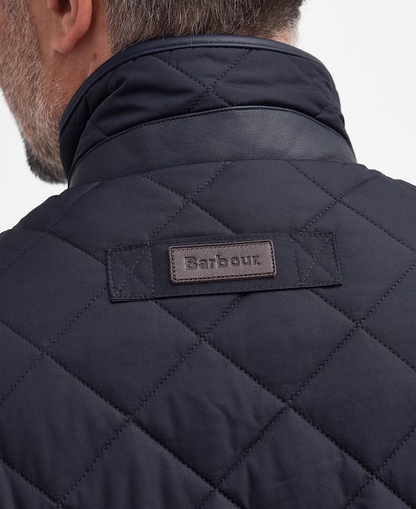 Barbour Devon Quilted Jacket Mørkeblå | BABO87368