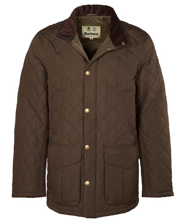 Barbour Devon Quilted Jacket Olivengrøn | BABO87367