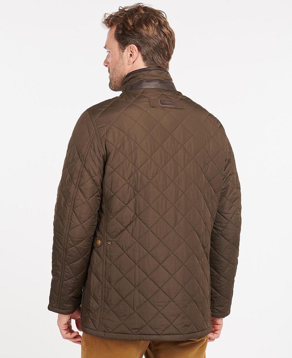 Barbour Devon Quilted Jacket Olivengrøn | BABO87367