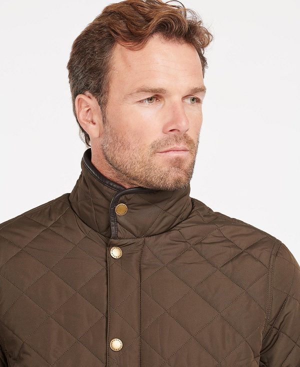 Barbour Devon Quilted Jacket Olivengrøn | BABO87367