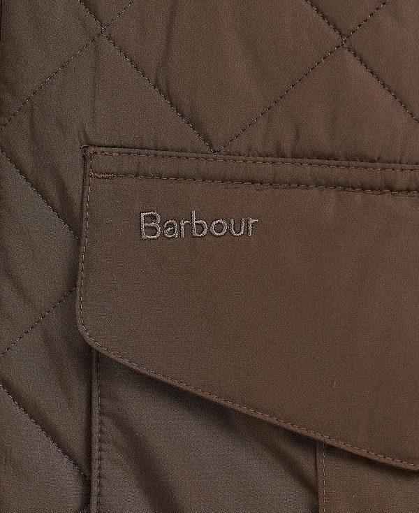 Barbour Devon Quilted Jacket Olivengrøn | BABO87367