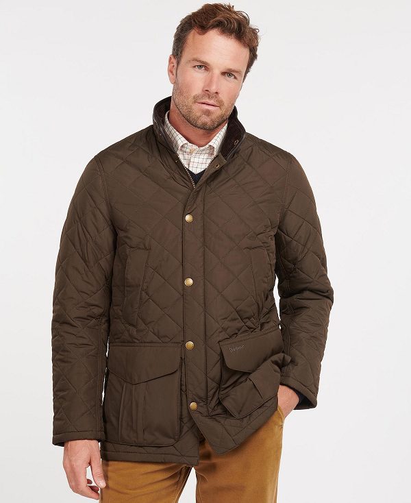 Barbour Devon Quilted Jacket Olivengrøn | BABO87367