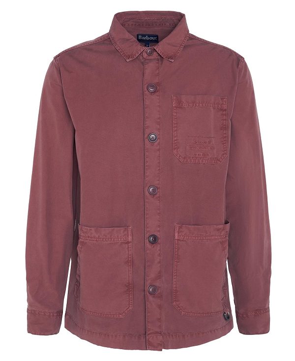 Barbour Dewsbury Overshirt Blå | BABO87989