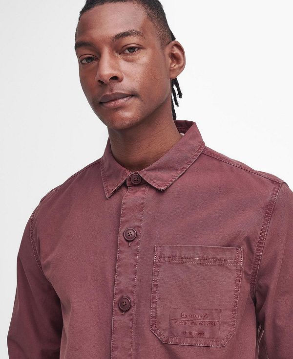 Barbour Dewsbury Overshirt Blå | BABO87989