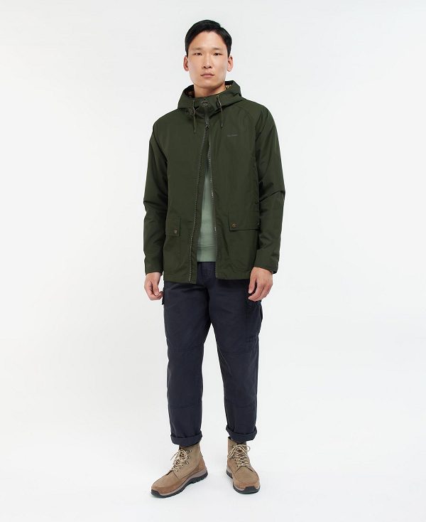 Barbour Domus Waterproof Jacket Grøn | BABO87409