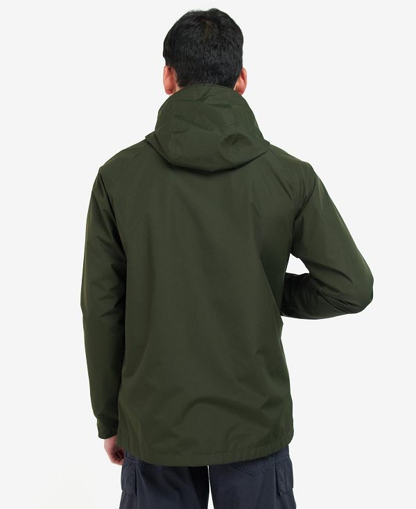 Barbour Domus Waterproof Jacket Grøn | BABO87409