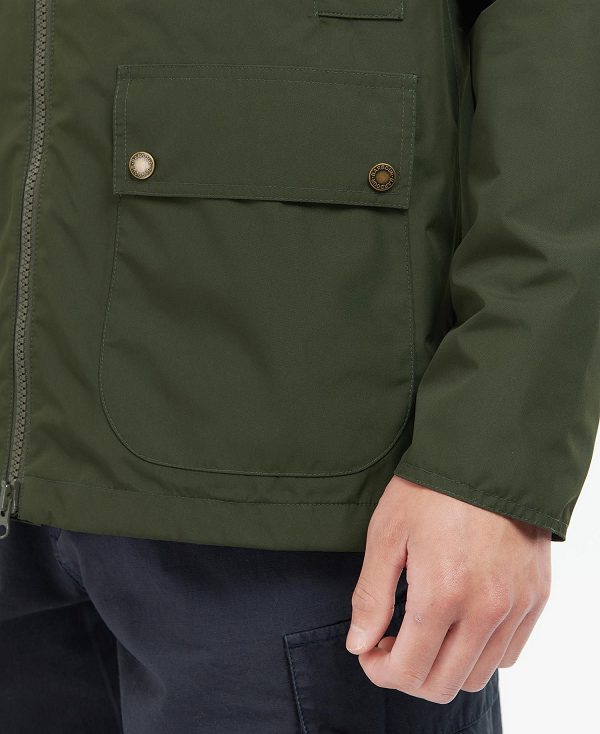 Barbour Domus Waterproof Jacket Grøn | BABO87409