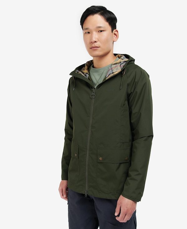 Barbour Domus Waterproof Jacket Grøn | BABO87409