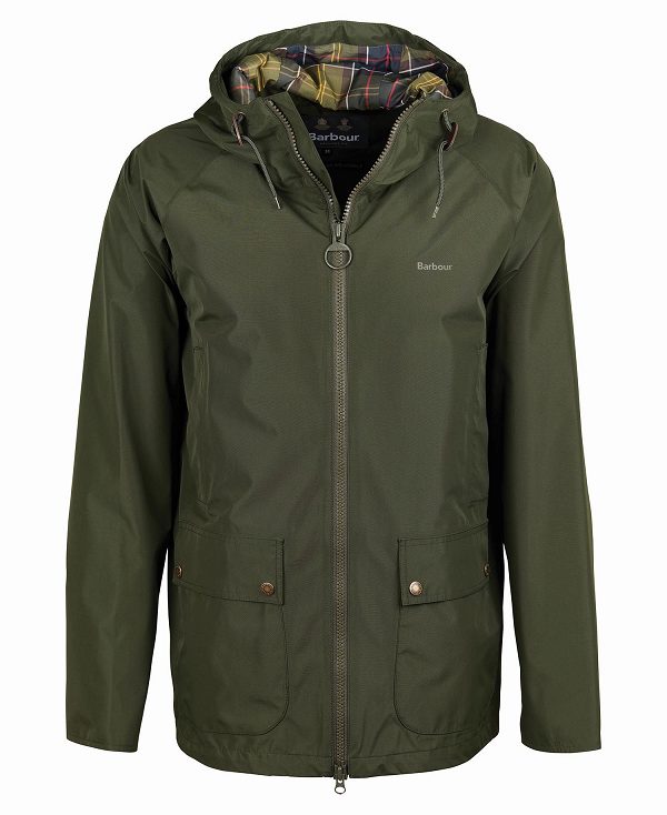 Barbour Domus Waterproof Jacket Grøn | BABO87413