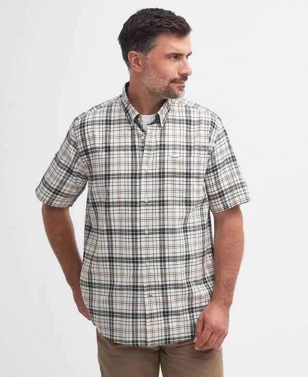 Barbour Drafthill Regular Shirt Mørkeblå | BABO87729