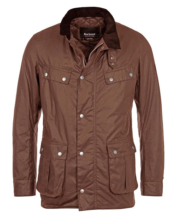 Barbour Duke Wax Jacket Brune | BABO87218