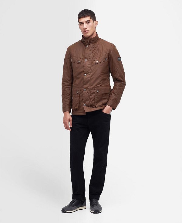 Barbour Duke Wax Jacket Brune | BABO87218