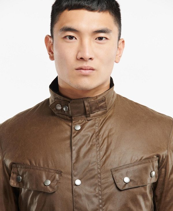 Barbour Duke Wax Jacket Brune | BABO87218