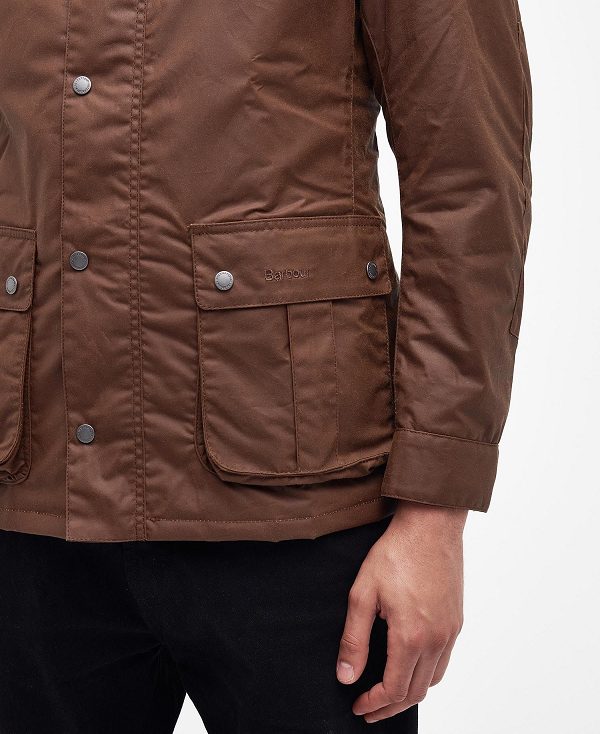 Barbour Duke Wax Jacket Brune | BABO87218