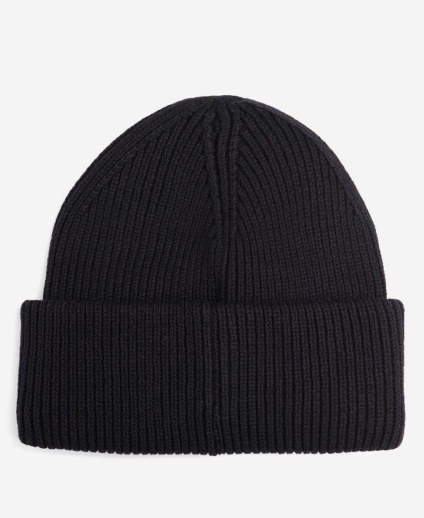 Barbour Dunford Beanie Mørkeblå | BABO89056