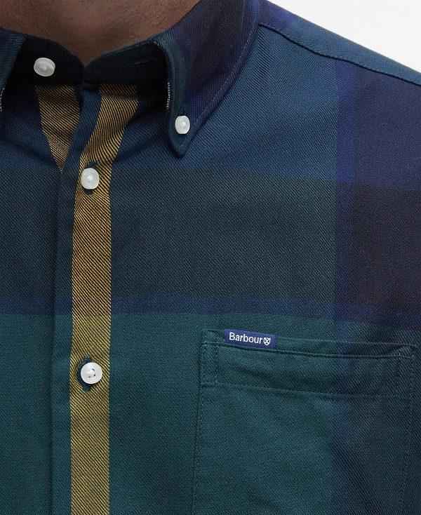 Barbour Dunoon Taillored Fit Shirt Flerfarvede | BABO87835