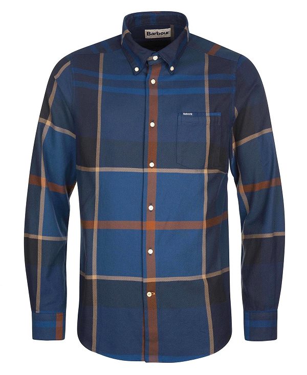 Barbour Dunoon Taillored Fit Shirt Flerfarvede | BABO87836