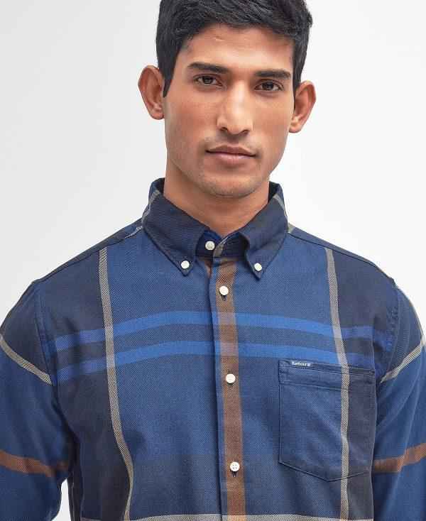 Barbour Dunoon Taillored Fit Shirt Flerfarvede | BABO87836