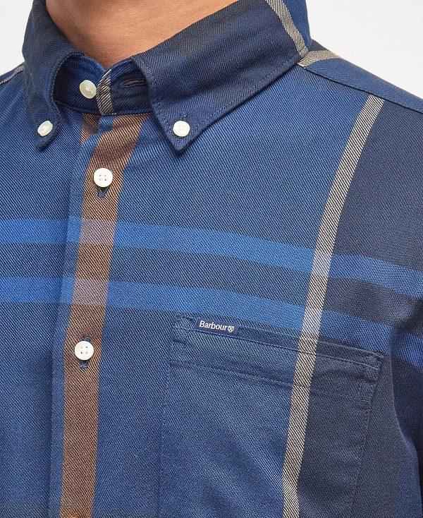 Barbour Dunoon Taillored Fit Shirt Flerfarvede | BABO87836